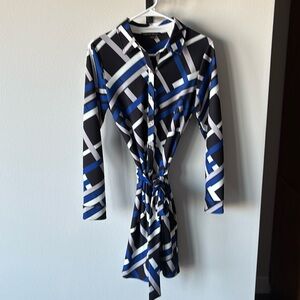 Multi colored dress. Size XS.  Worn once.  Excellent condition